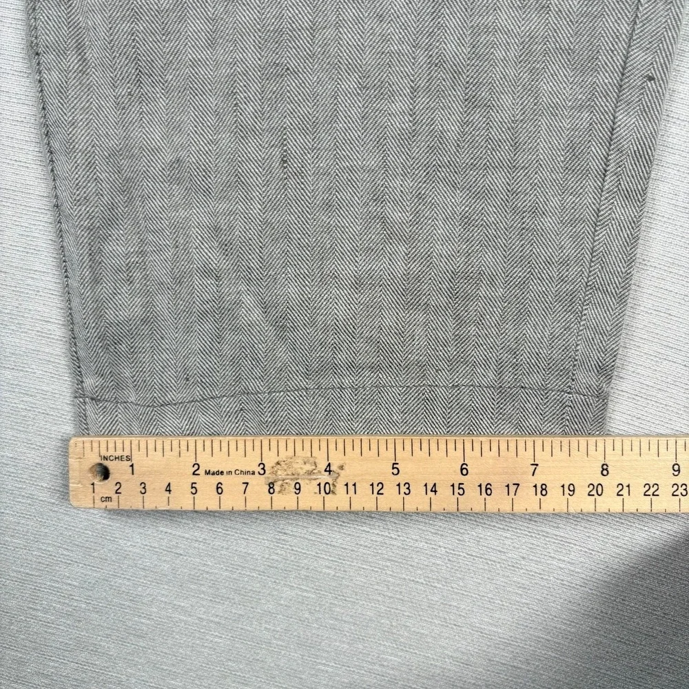 Tommy Bahama Beach Coast Linen Pants Mens Size XXL Gray Linen Blend Drawstring